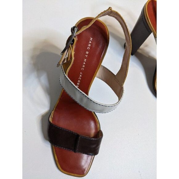MARC by Marc Jacobs | Multicolor Color Block Pumps - Picture 4 of 7
